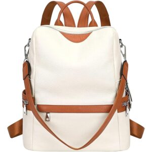 Leather Backpack for Women Elegant Backpack Purse Ladies Leather Shoulder Fitting Rakhi Gift for Sister, Mother Bhabhi